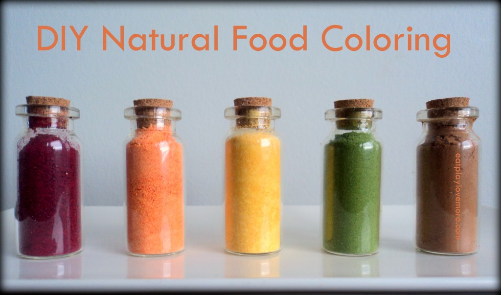 DIY Natural Food Coloring