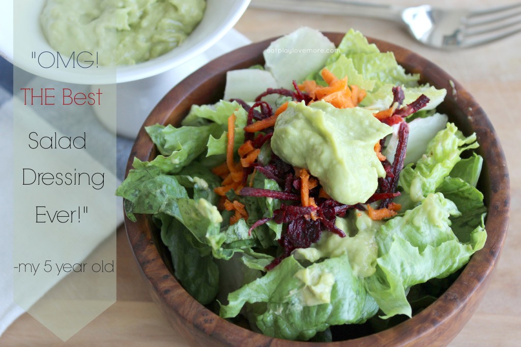 THE Best Salad Dressing Ever! #paleo #GF #vegetarian #AIP