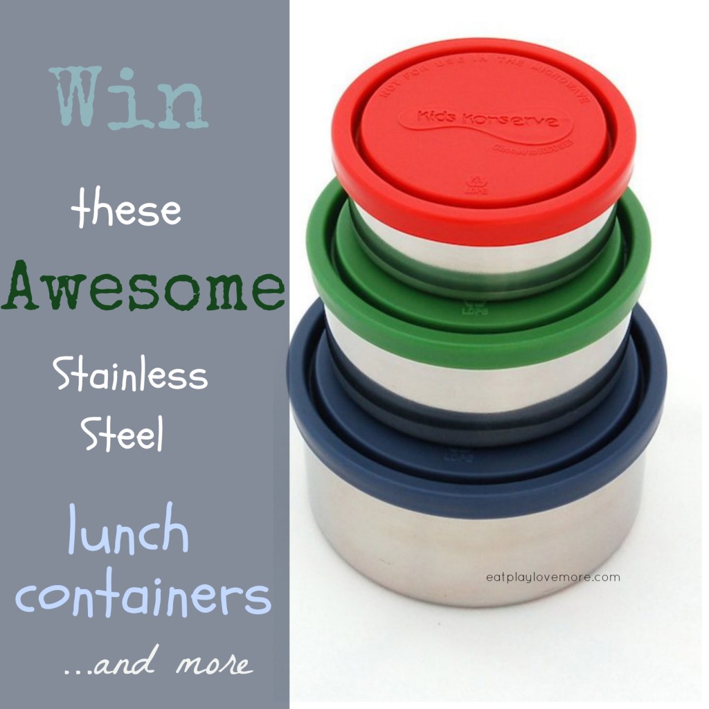 Giveaway-Stainless Steel Lunch Container Giveaway