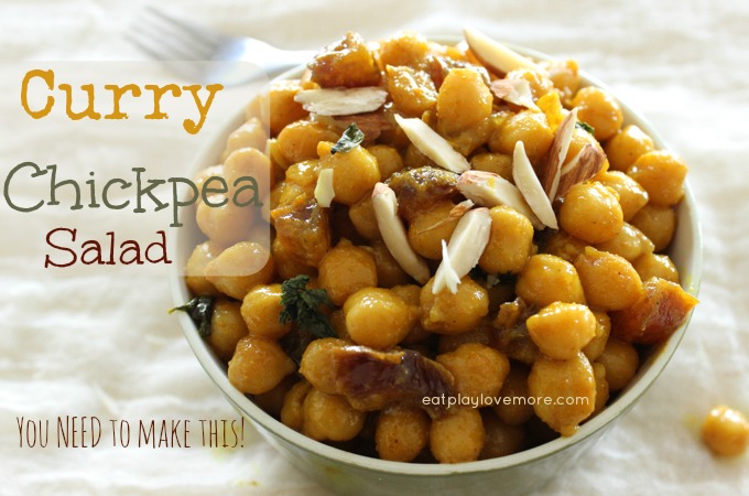 Curry Chickpea Salad - You need to make this!